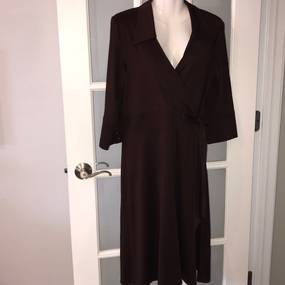 A.P.N.Y brown dress size L